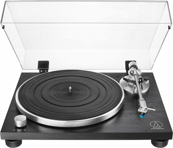 Audio & Video |   At-Lpw30 Manual Belt-Drive Wood Base Turntable Audio & Video Audio & Video