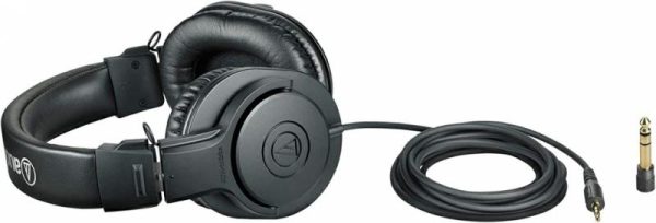 Audio & Video |   Ath-M20X Professional Studio Monitor Headphones, Black Audio & Video Audio & Video