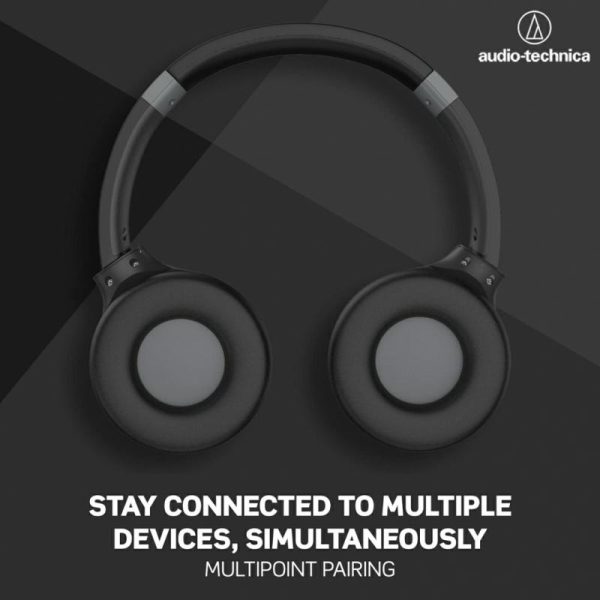 Audio & Video |   Ath-S220Bt Wireless Headphone – Black Audio & Video Audio & Video