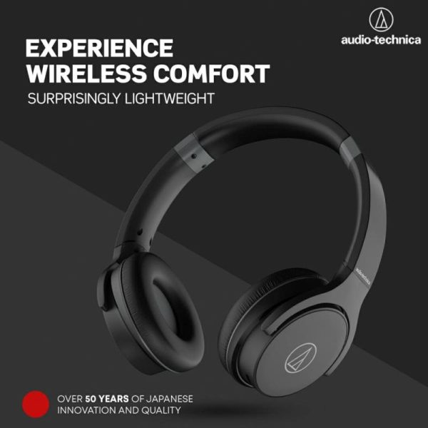 Audio & Video |   Ath-S220Bt Wireless Headphone – Black Audio & Video Audio & Video