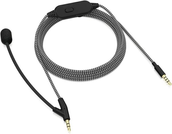 Audio & Video |   Bc12 Premium Headphone Cable With Boom Microphone And In-Line Control Audio & Video Audio & Video