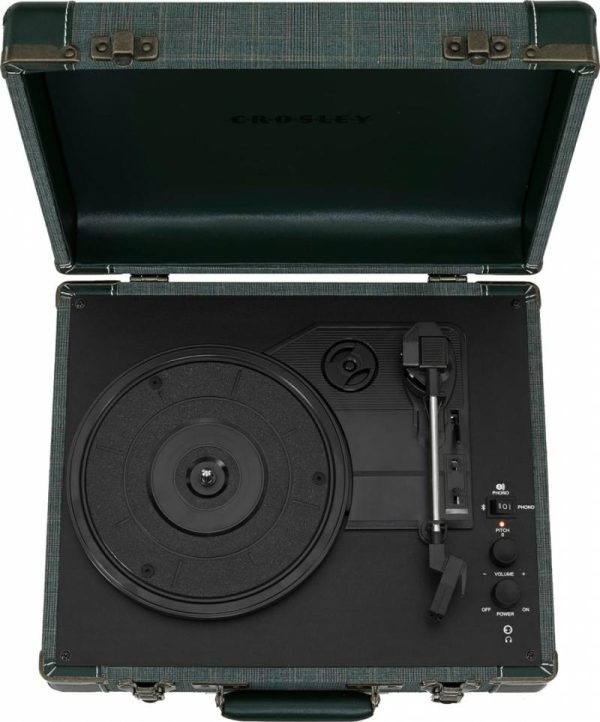 Audio & Video |   Bluetooth Out Deluxe Executive Turntable – Pine Audio & Video Audio & Video