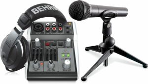 Audio & Video |   Complete Podcastudio Bundle With Usb Mixer, Microphone, Headphones And More,Podcastudio 2 Usb Audio & Video Audio & Video