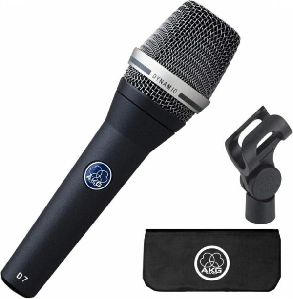 Audio & Video |   D7 Microphone  D7 Microphone Reference Dynamic Vocal Microphone Packof 1 Audio & Video Audio & Video