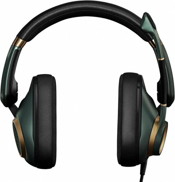 Audio & Video |   H6 Pro Closed Acoustic Gaming Headset With Mic Over Ear Green, Wired Audio & Video Audio & Video