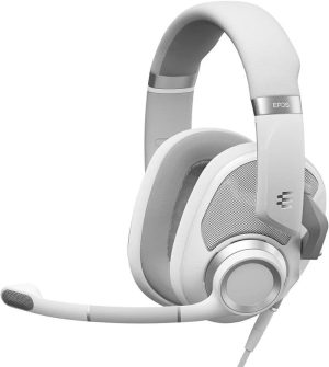 Audio & Video |   H6 Pro – Open Acoustic Gaming Headset With Mic Lightweight Headband Comfortable And Durable Design White, Wired Audio & Video Audio & Video