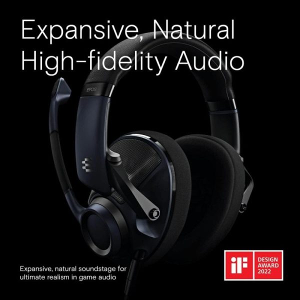 Audio & Video |   H6 Pro Open Acoustic Gaming Headset With Mic Lightweight Headband Comfortable And Durable, Wired Audio & Video Audio & Video