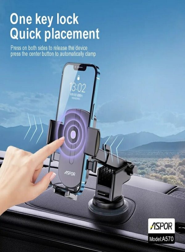 Phone Holder & Charger |   A570 Magnetic Car Phone Holder Rotatable Car Accessories Phone Holder & Charger