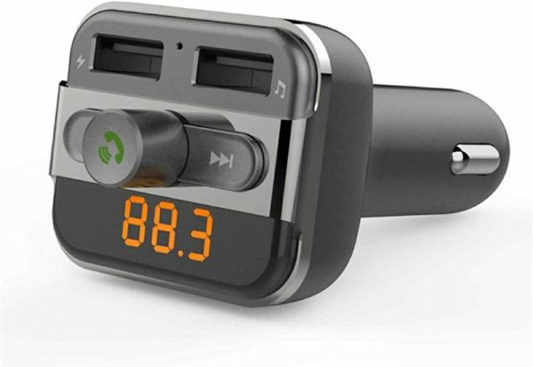 Phone Holder & Charger |   Earldom Bluetooth Car Charger And Fm Transmitter Car Accessories Phone Holder & Charger