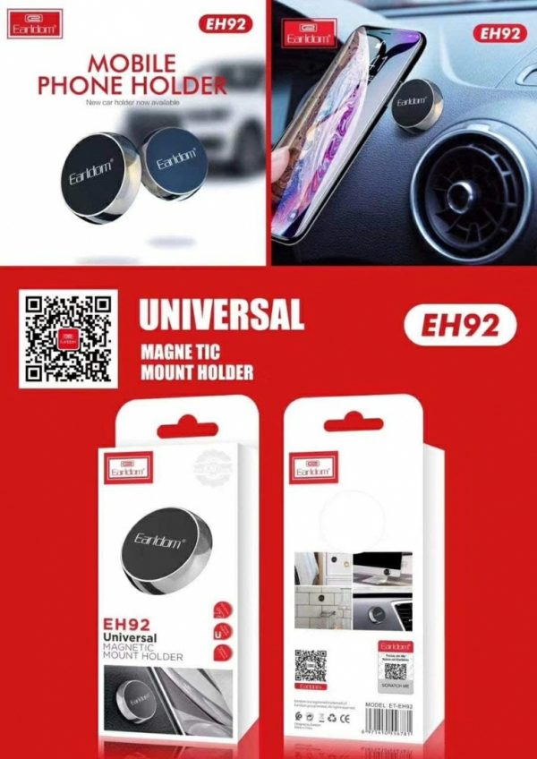 Phone Holder & Charger |   Magnetic Car Phone Holder For Smartphones Car Accessories Phone Holder & Charger