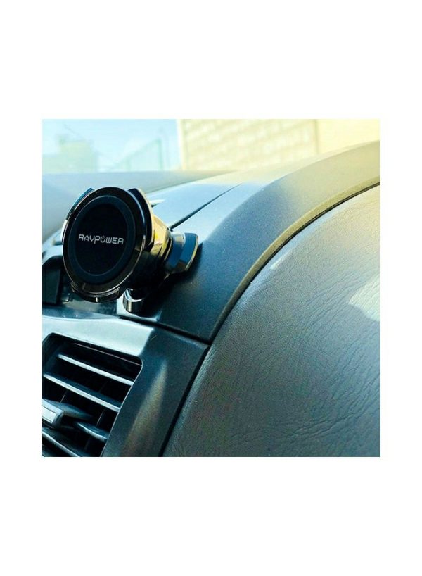 Phone Holder & Charger |   Magnetic Car Phone Mount Black/Grey Car Accessories Phone Holder & Charger