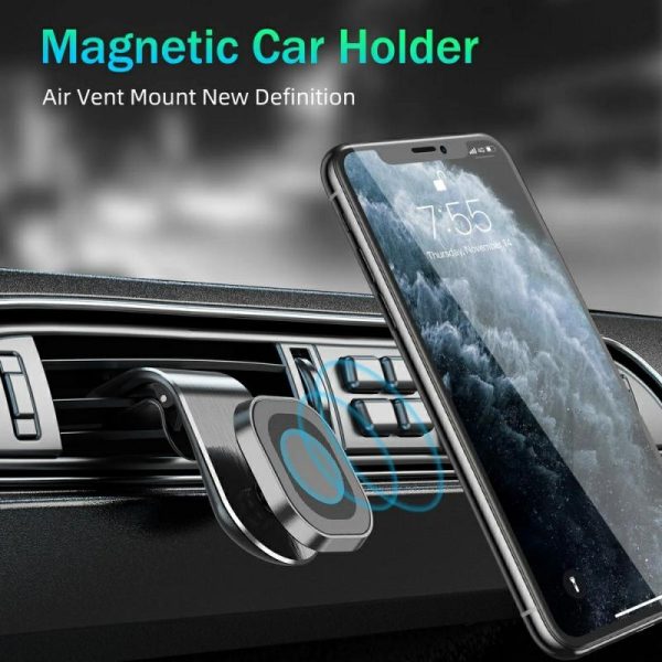 Phone Holder & Charger |   Mh-72 Powerful Magnetic Car Holder Car Accessories Phone Holder & Charger