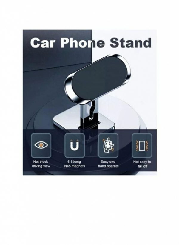 Phone Holder & Charger |   Multifunctional T-Shaped 360-Degree Rotation Car Magnetic Mobile Phone Holder Bracket Stand Car Accessories Phone Holder & Charger