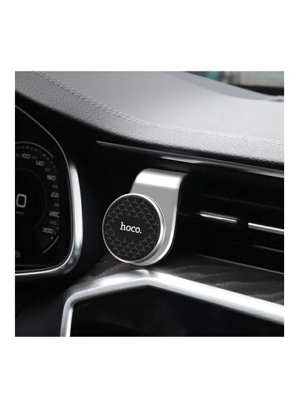 Phone Holder & Charger |   Strong Magnetic Air Ou#Let Magnetic Holder Silver/Black Car Accessories Phone Holder & Charger