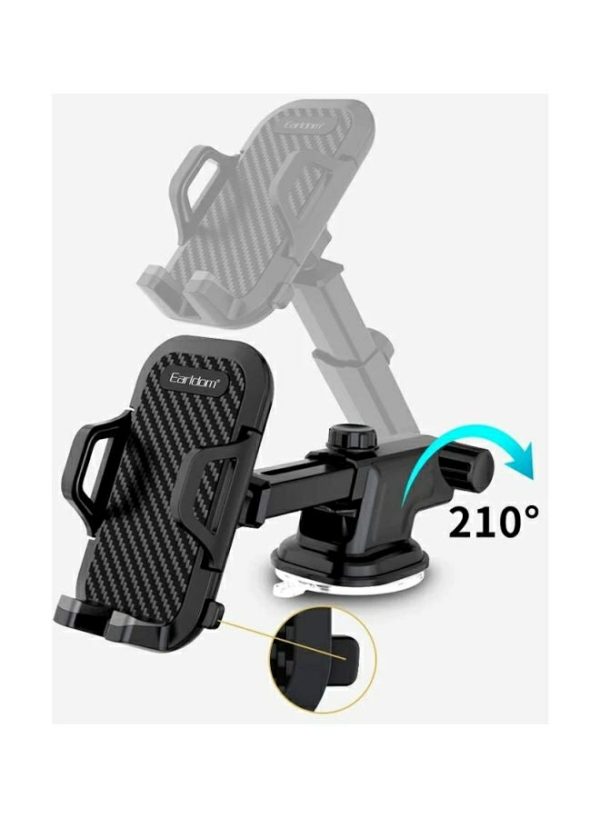 Phone Holder & Charger |   Suction Cup 360 Degree Rotating Universal Car Holder Mount For Smartphone Car Accessories Phone Holder & Charger