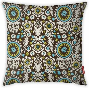 Seat Cushions & Accessories |   Decorative Throw Pillow Cover, Multi-Colour, 44 X 44 Cm, Mdsyst2825 Car Accessories Seat Cushions & Accessories