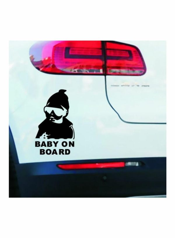 Sticky Pads & Car Mat |   Baby On Board Self-Adhesive Car Sticker Car Accessories Sticky Pads & Car Mat