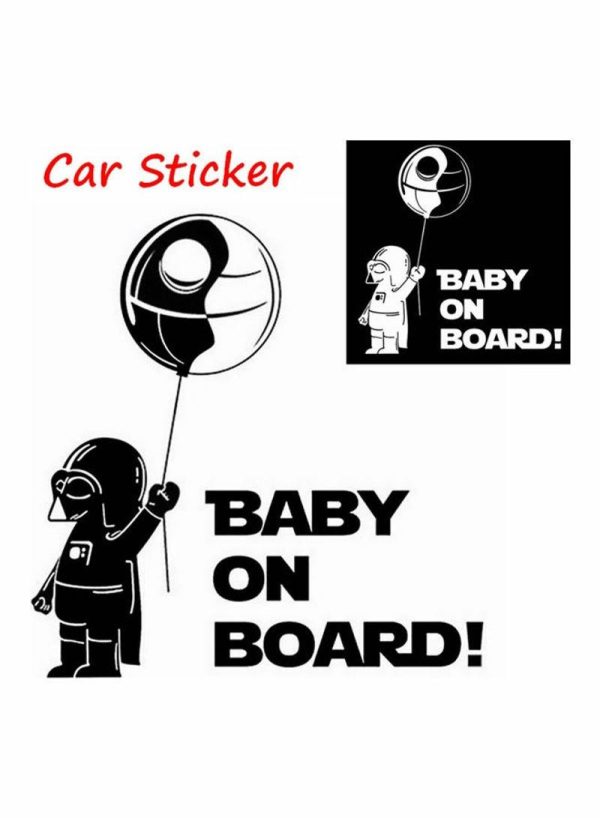 Sticky Pads & Car Mat |   Reflective Baby On Board Car Body Styling Sticker Car Accessories Sticky Pads & Car Mat