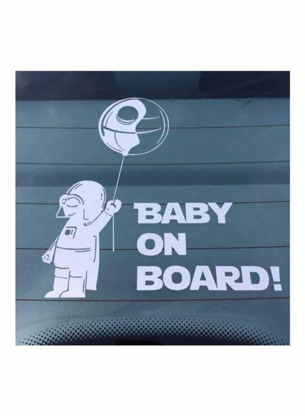 Sticky Pads & Car Mat |   Reflective Baby On Board Car Body Styling Sticker Car Accessories Sticky Pads & Car Mat