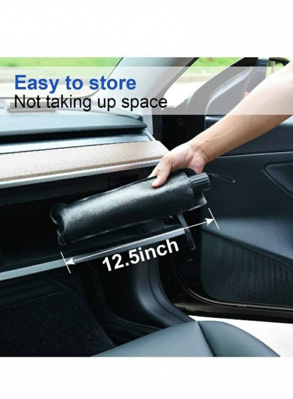 Sun Protection |   Car Sun Shade For Windshield Foldable Sunshades Umbrella For Car Front Easy To Store And Use Protect Vehicle From Uv Sun And Heat Car Accessories Sun Protection