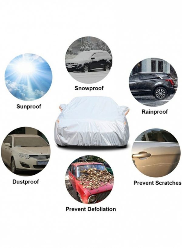 Sun Protection |   Waterproof Sun Protection Car Cover For Kia Sportage 2015-12 Car Accessories Sun Protection