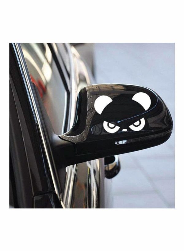 Tools & Accessories |   2-Piece Reflective Panda Car Body Styling Sticker Car Accessories Tools & Accessories