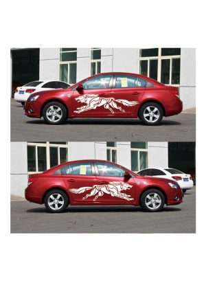 Tools & Accessories |   3D Wolf Totem Decals Car Stickers Full Body Car Styling Vinyl Decal Sticker For Cars Decoration Car Accessories Tools & Accessories