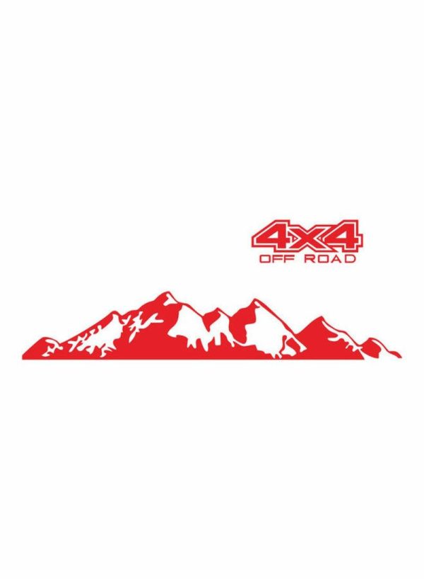 Tools & Accessories |   4X4 Off Road And Mountain Graphic Car Stickers Car Accessories Tools & Accessories