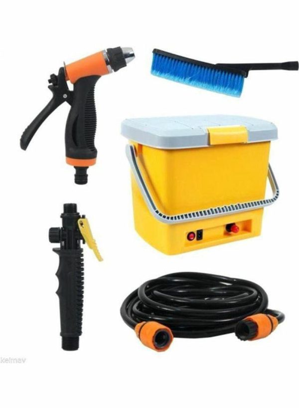 Tools & Accessories |   5-Piece Portable High Pressure Car Wash Kit Car Accessories Tools & Accessories