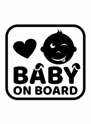 Tools & Accessories |   Cute Cartoon Baby Board Warning Car Sticker Car Accessories Tools & Accessories