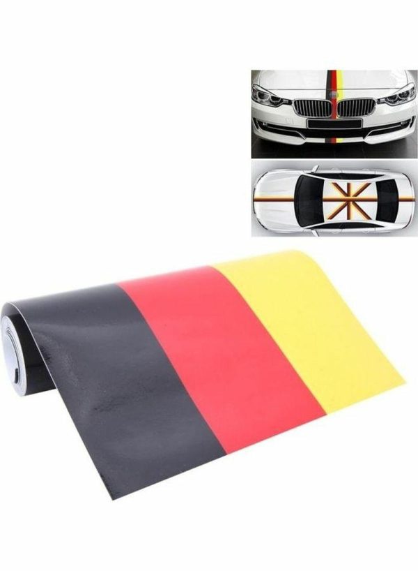 Tools & Accessories |   German Flag Car Plastic Wrap Sticker Decal Film Car Accessories Tools & Accessories