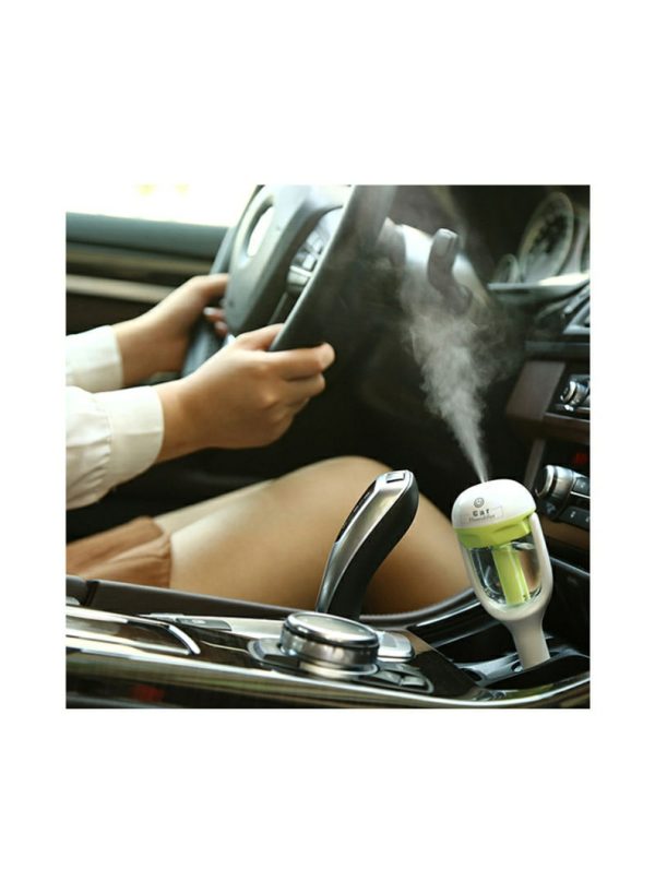 Tools & Accessories |   Mini Portable Car Humidifier Dc 12V H16662 Green/White Car Accessories Tools & Accessories