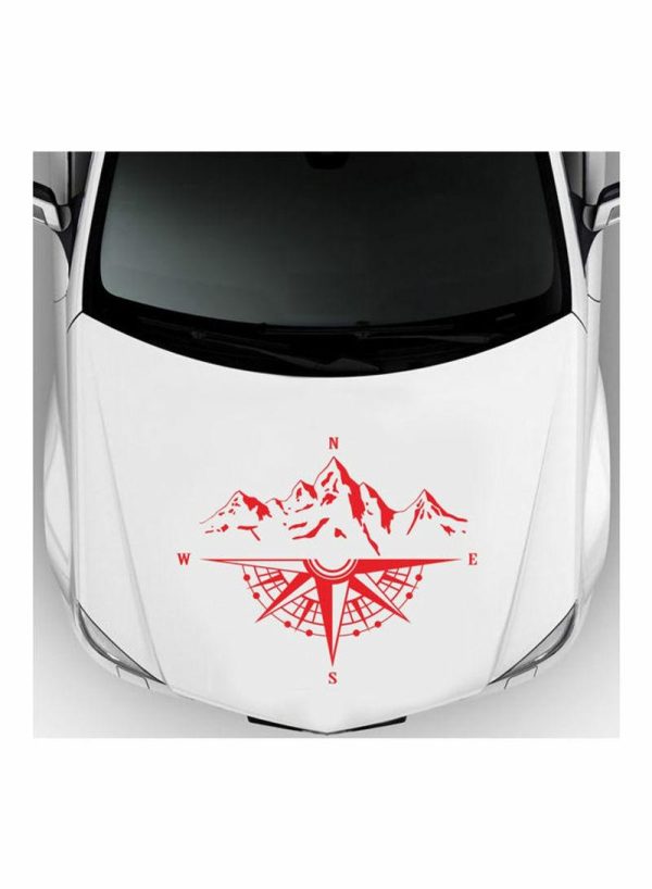 Tools & Accessories |   Mountain Compass Car Sticker Car Accessories Tools & Accessories