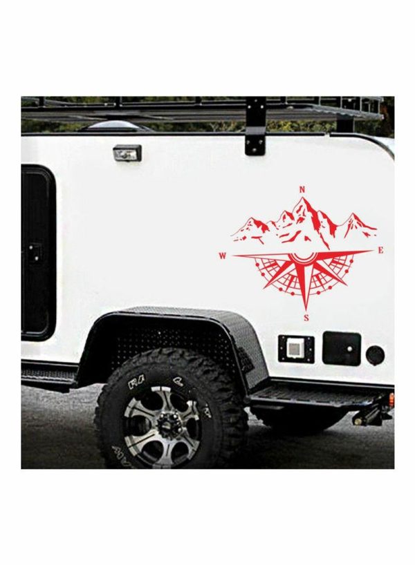 Tools & Accessories |   Mountain Compass Car Sticker Car Accessories Tools & Accessories