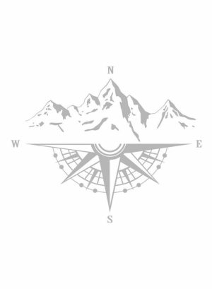 Tools & Accessories |   Mountain Compass Stickers Decal For Car Hood Car Accessories Tools & Accessories