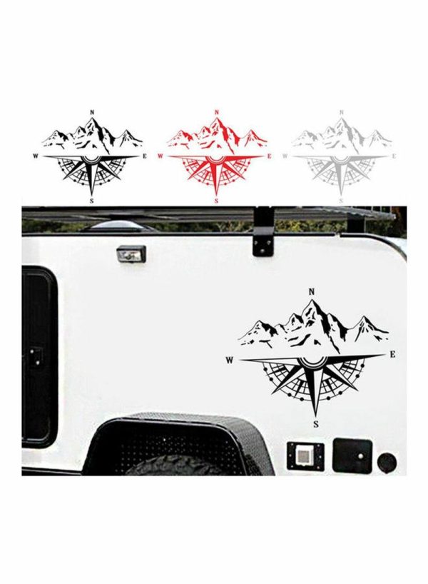 Tools & Accessories |   Mountain Compass Stickers Decal For Car Hood Car Accessories Tools & Accessories