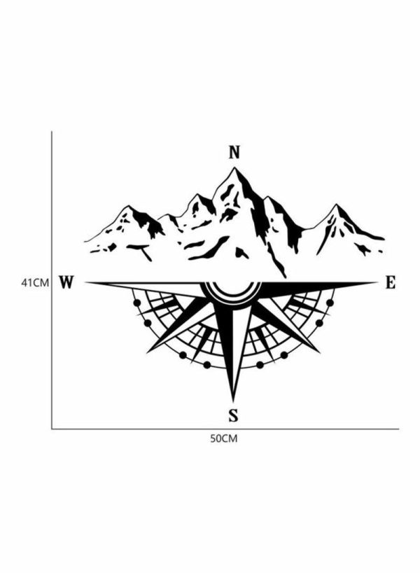 Tools & Accessories |   Mountain Compass Waterproof Car Sticker Car Accessories Tools & Accessories