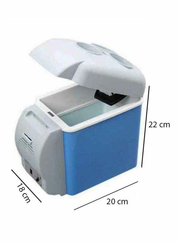 Tools & Accessories |   Portable Car Compact Refrigerator 7.5 L K7085-1 Bluewhite-77888889 Car Accessories Tools & Accessories