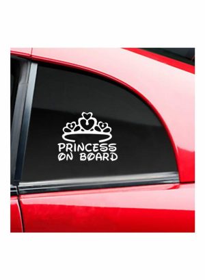 Tools & Accessories |   Princess On Board Car Body Styling Sticker Car Accessories Tools & Accessories