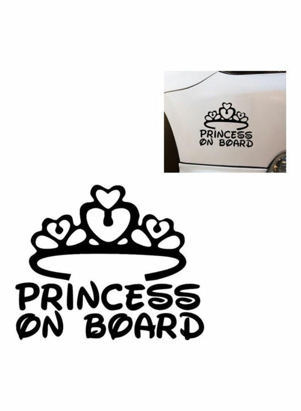 Tools & Accessories |   Princess On Board Car Body Styling Sticker Car Accessories Tools & Accessories