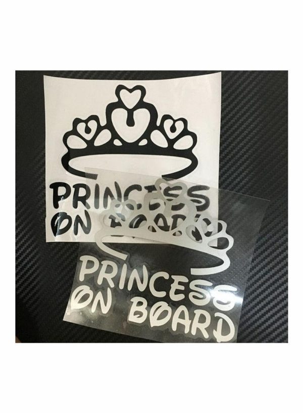 Tools & Accessories |   Princess On Board Car Body Styling Sticker Car Accessories Tools & Accessories