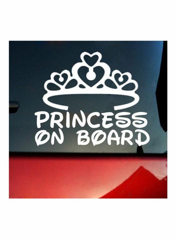 Tools & Accessories |   Princess On Board Car Body Styling Sticker Car Accessories Tools & Accessories