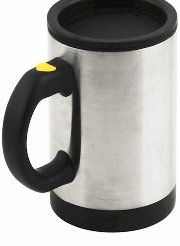 Tools & Accessories |   Self Stirring Coffee Mug Silver/Black 8.8X14.3X11.5Centimeter Car Accessories Tools & Accessories