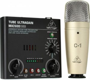 Audio & Video |   Voice Studio Complete Recording Bundle With Condenser Mic, Tube Preamplifier 16 Preamp Voicings And Usb Audio Interface Audio & Video Audio & Video